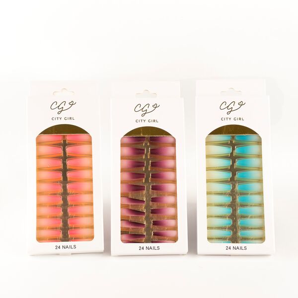 Uñas Postizas Press On City Girl