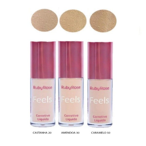 Corrector Liquido Feels (grupo 1) Ruby Rose