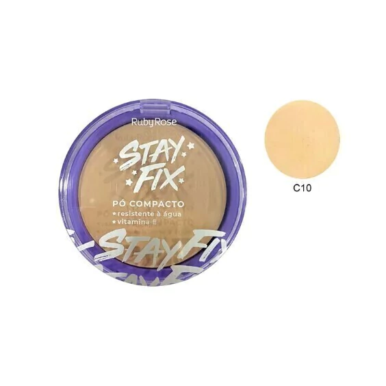 polvo compacto resistente al agua Stay Fix Ruby Rose