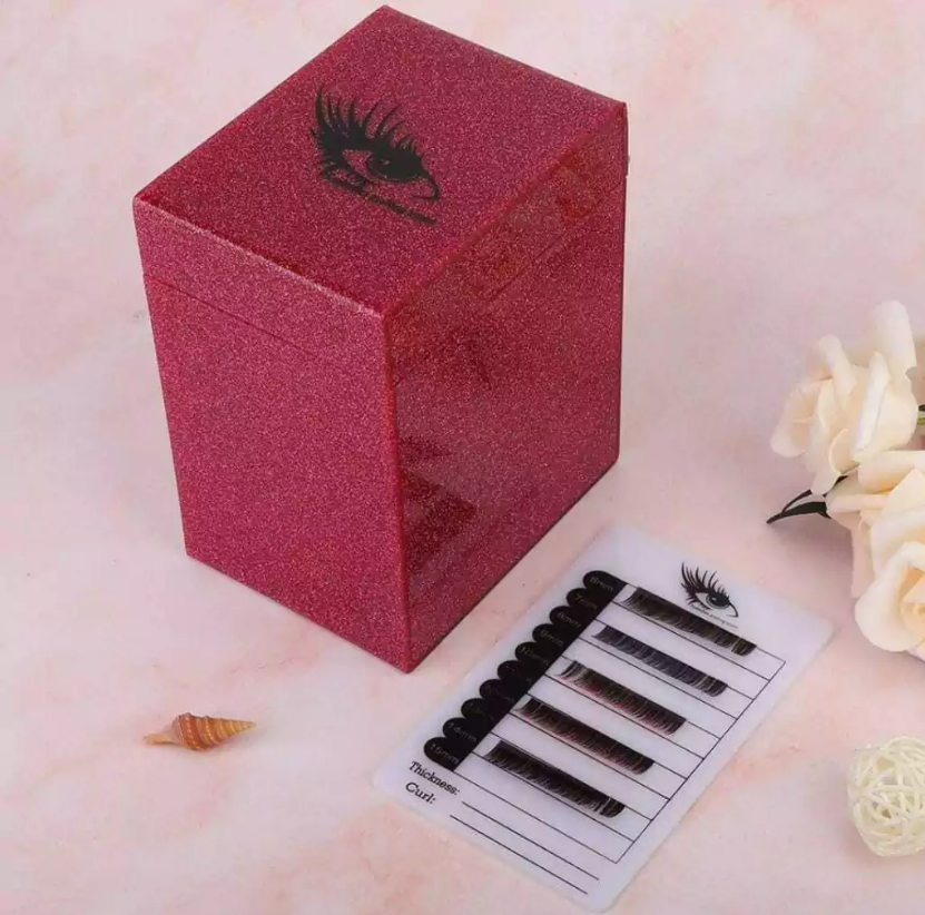 caja organizadora de/para pestañas