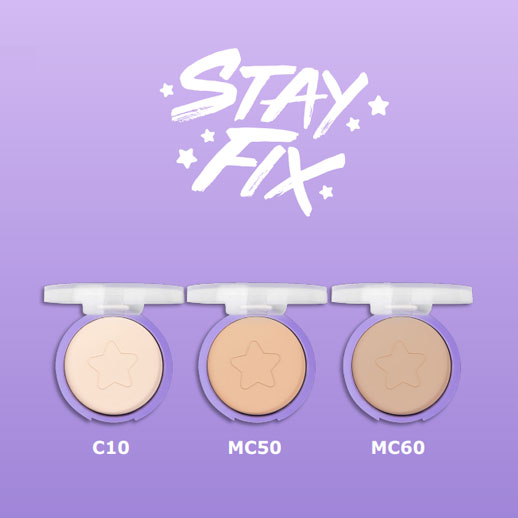 polvo compacto resistente al agua Stay Fix Ruby Rose