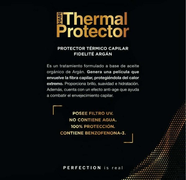Protector Termico Capilar Argan Anti-Age Therapy 120ml Fidelite