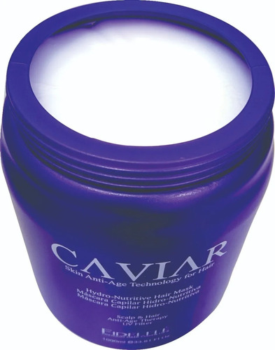 Mascara Capilar Hidro-Nutritiva Caviar UV Filter 1000ml Fidelite