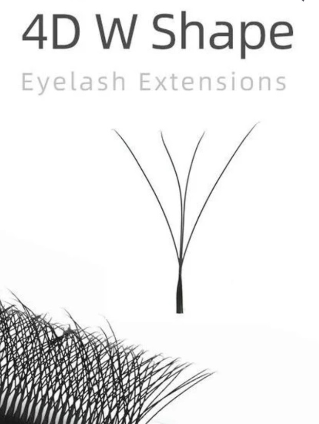 extensiones de/para pestañas  Nagaraku original mix tecnologicas  4D W  