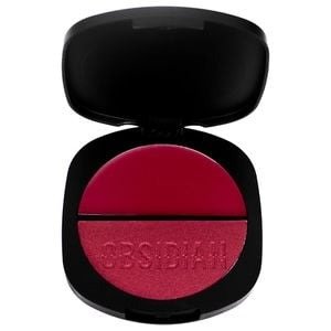 paletas de rubores en crema + rubores en polvo Obsidian Gemini Ruby Rose 