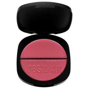 paletas de rubores en crema + rubores en polvo Obsidian Gemini Ruby Rose 