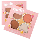 paletas de rubores e iluminadores Melu by Ruby Rose 