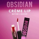 labiales liquidos acabado matte Creme Lip Obsidian Ruby Rose