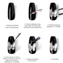 Pegamentos adhesivos super fuerte de/para strass nail art