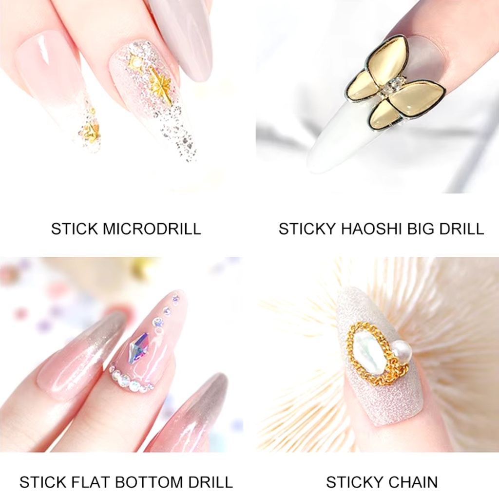 Pegamentos adhesivos super fuerte de/para strass nail art