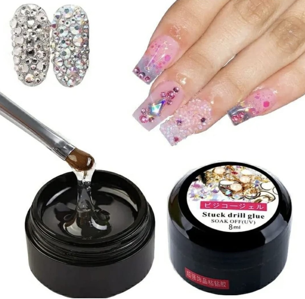 Pegamentos adhesivos super fuerte de/para strass nail art