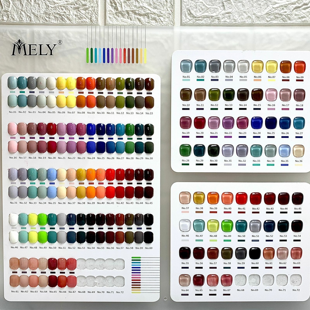 Esmaltes semipermanentes UV/Led 12ml Mely color#067___CAJA X12 UNID.