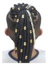 (PTCI002) set X12 anillos Cuffs para trenzas ___ PACK X3