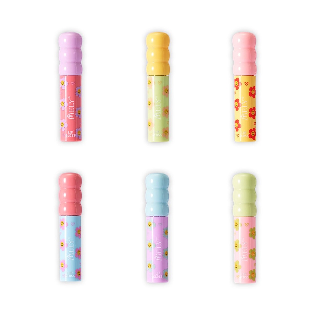 Lip gloss flowers MELY ___CAJA X24 PCS