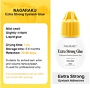 Adhesivo para pestañas 5ml Super Strong Glue super fuerte (4-6s) Original Nagaraku 