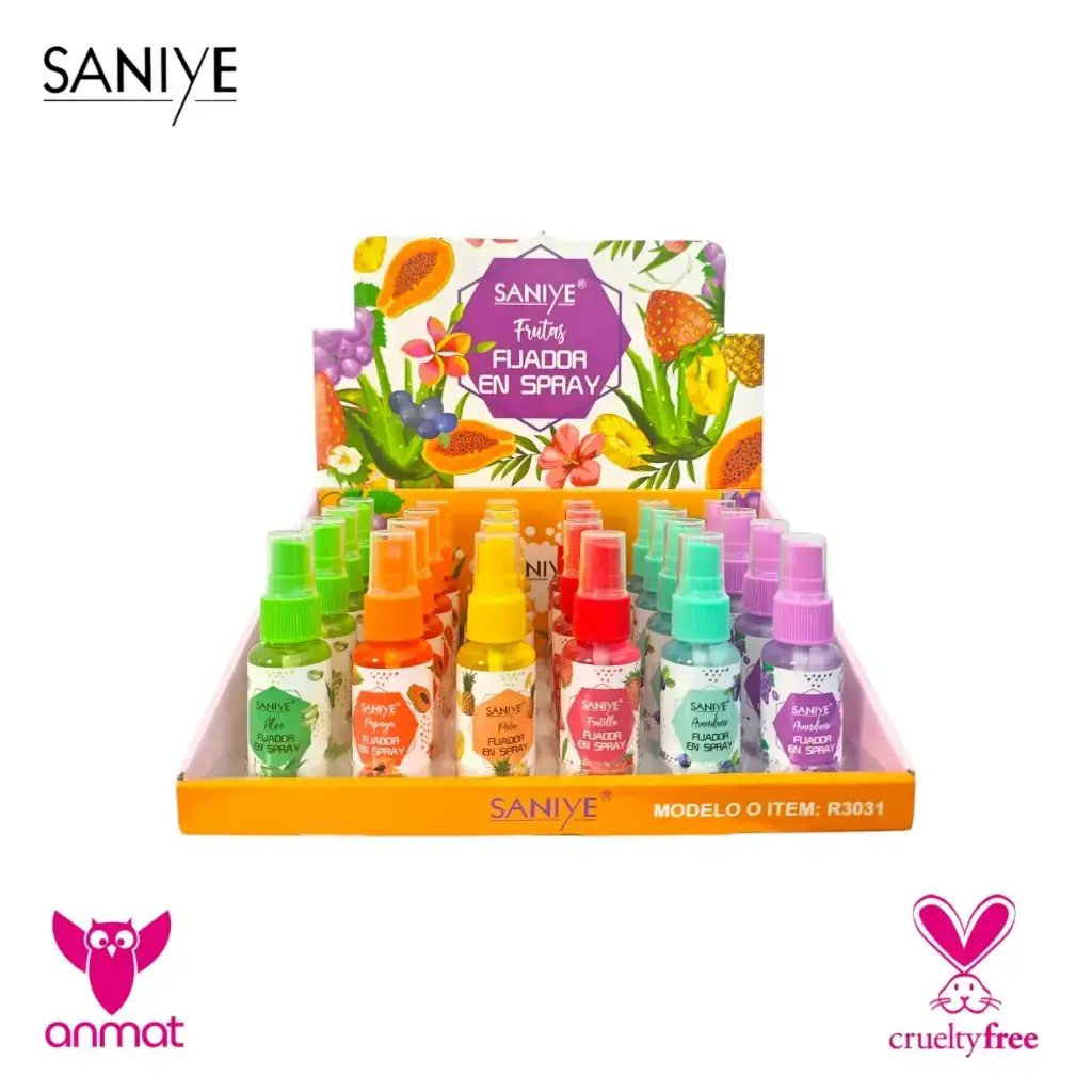 [SSY-R3031-C] fijadores en spray frutales SANIYE  (Caja X24).webp