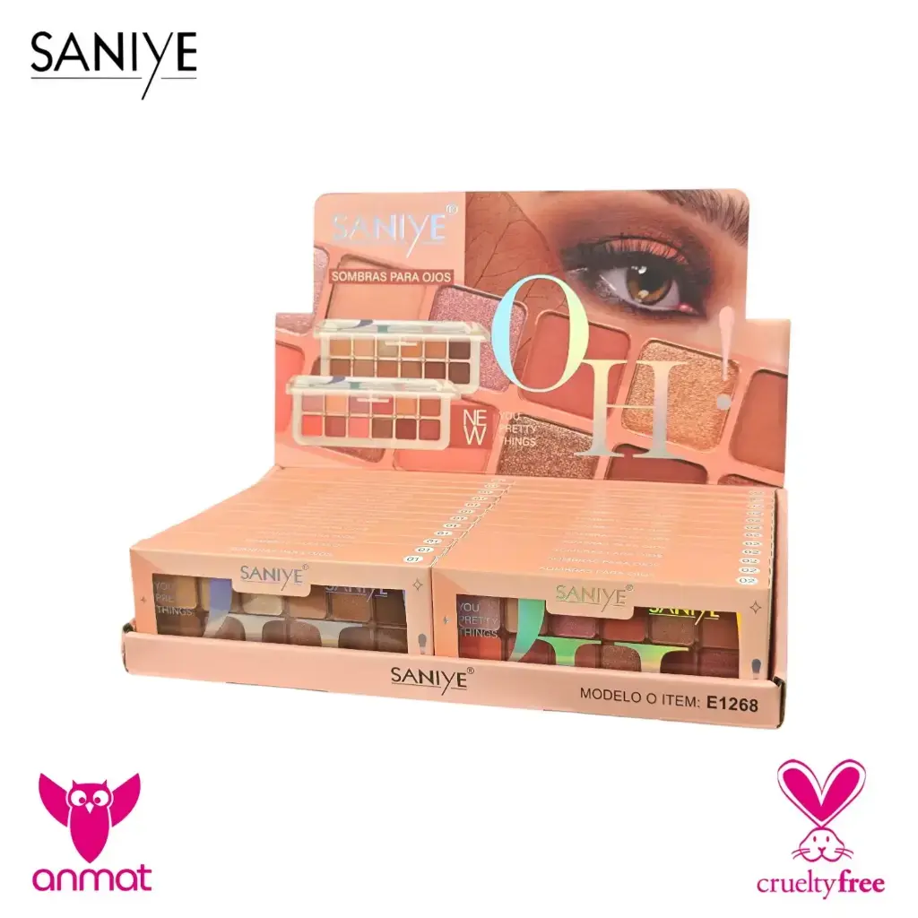 [SSY-E1268-C] paletas de sombras para ojos Oh! Saniye  (Caja X24).webp