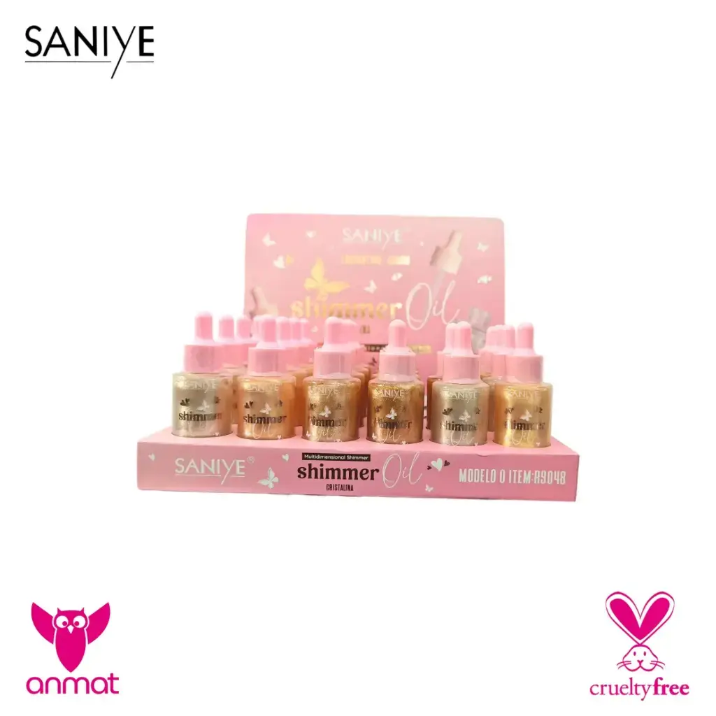 [SSY-R9048-C] Iluminador líquido Shimmer Cristalina SANIYE (Caja X24).webp