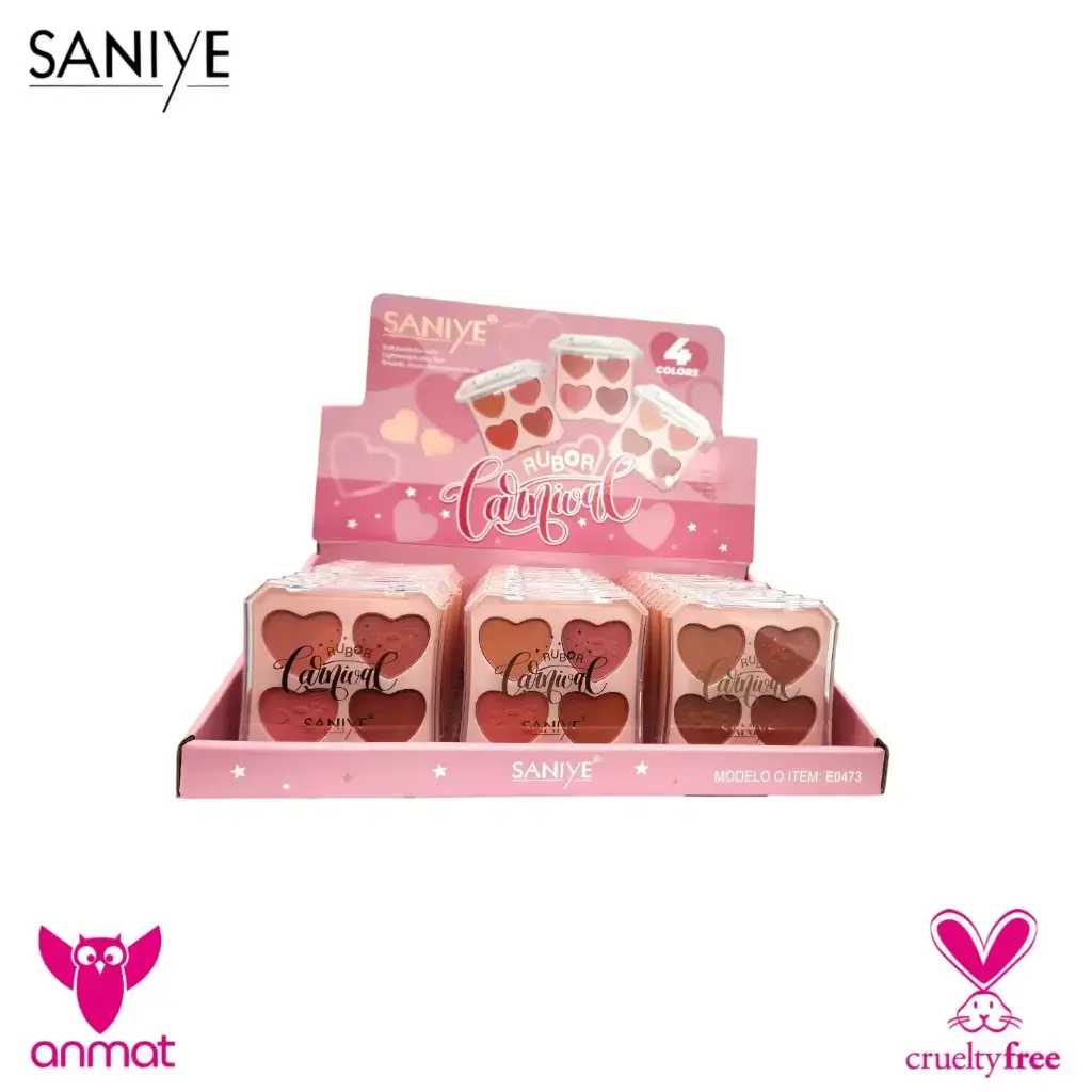[SSY-E0473-C] rubores en polvo Carnival SANIYE (Caja X24).webp