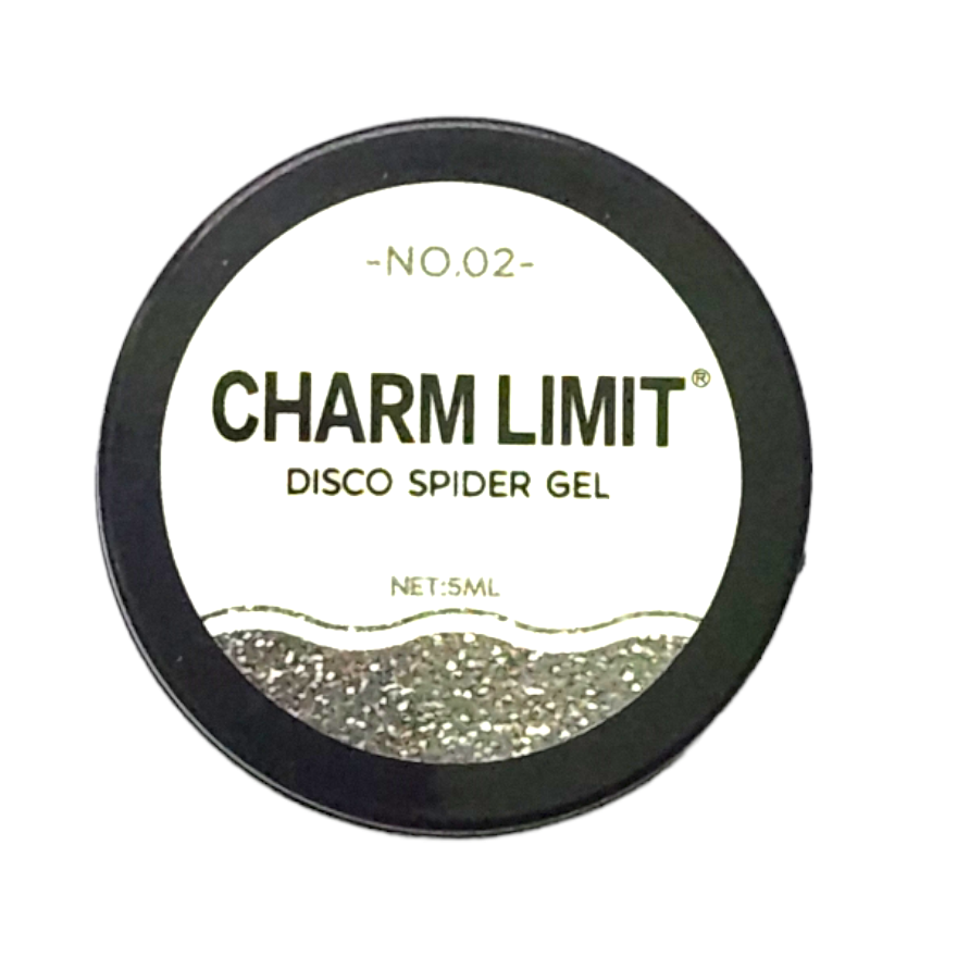(SX-2187) disco gel Charm Limit Spider Girl ___ PACK X12