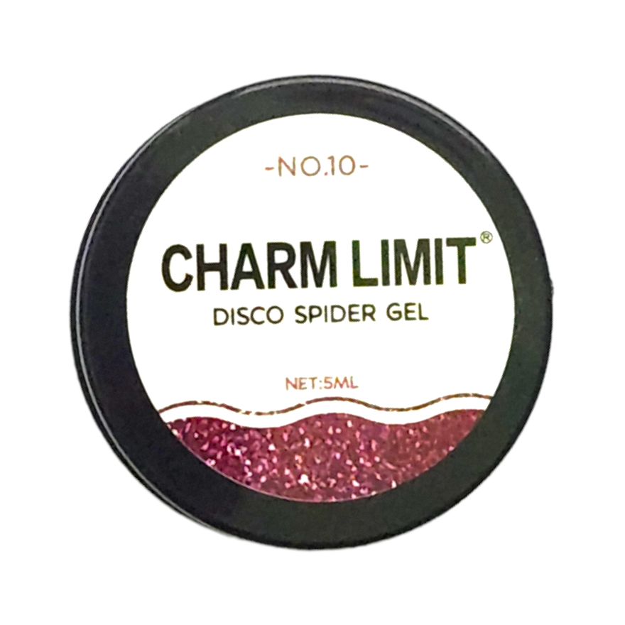 (SX-2187) disco gel Charm Limit Spider Girl ___ PACK X12