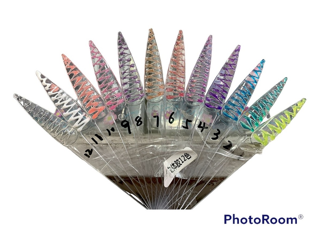 (SX-2187) disco gel Charm Limit Spider Girl ___ PACK X12