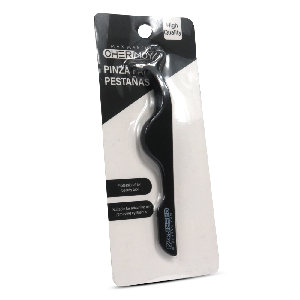 (CH-BH005140) Pinza aplicadora de pestaña postizas Cherimoya ___Pack X12