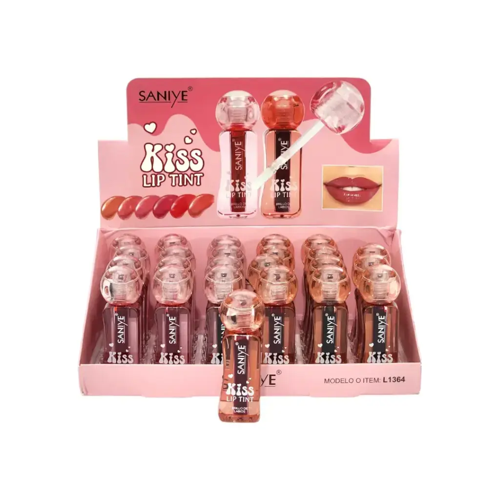[SSY-L1364-C] tinta labial Kiss SANIYE (Caja X24).webp