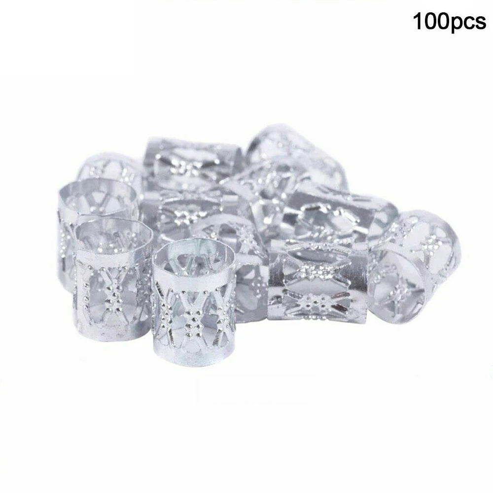 (PTCI002) set X12 anillos Cuffs para trenzas ___ PACK X3