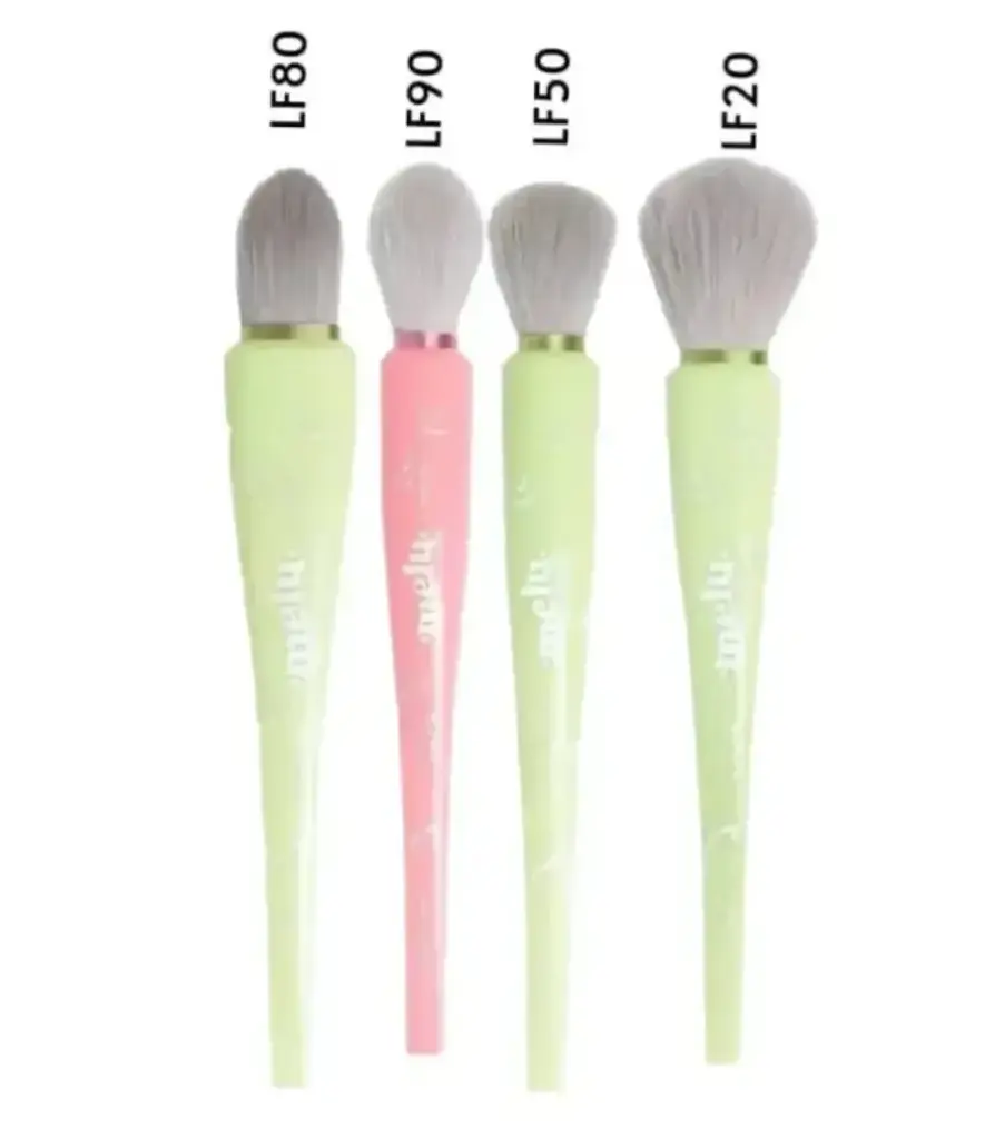 Set x4 brochas para maquillaje Melu by RUBY ROSE 