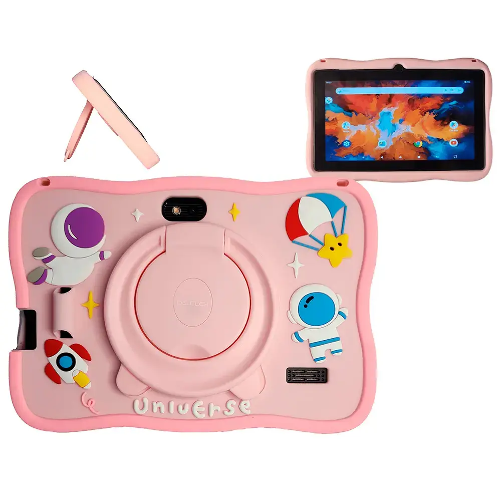 [F-SO999-RO] TABLET PARA NIÑOS 7 PULGADAS 4GB+32GB BATERIA 5000MAH (rosa).webp