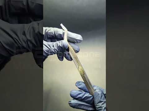 (BH005161) Pinza Curva L FINA Cherimoya ___Pack X12