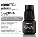 (CHP001) Adhesivo para extensión de pestaña 5ml Pro Glue 1s Cherimoya ___Pack X6
