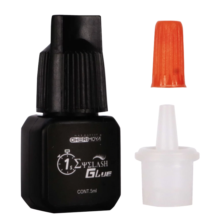 (CHP001) Adhesivo para extensión de pestaña 5ml Pro Glue 1s Cherimoya ___Pack X6
