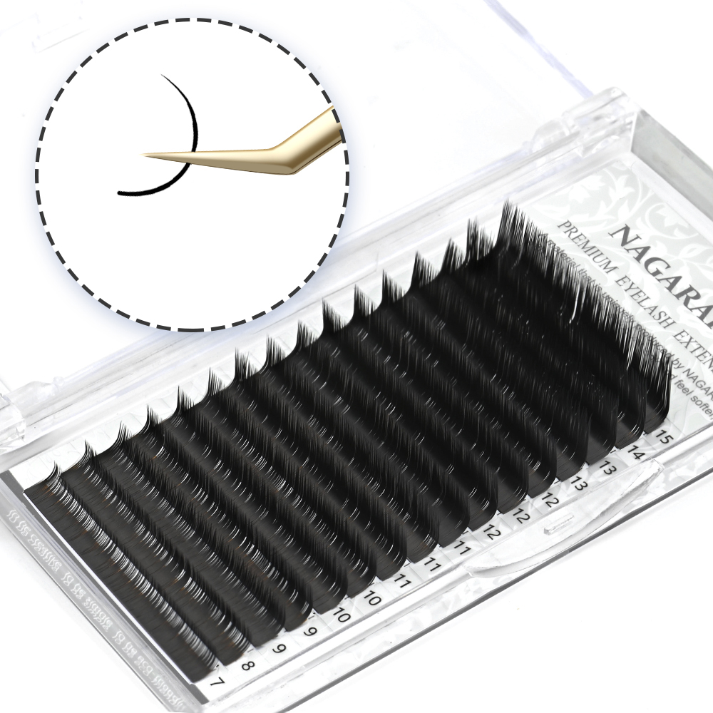 (SPNK002) EXTENSIONES PESTAÑAS NAGARAKU 7-15MIX ___ pack X3