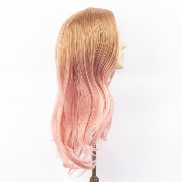 Pelucas Violeta Y Rosa Lacio Con Ondas En Las Puntas- City Girl