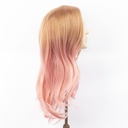 Pelucas Violeta Y Rosa Lacio Con Ondas En Las Puntas- City Girl