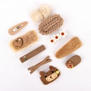 Hebillas Para Ninios Para Cabello x8 Unidades- City Girl