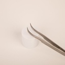 Pinza Para Extensión de Pestañas Plateada City Girl