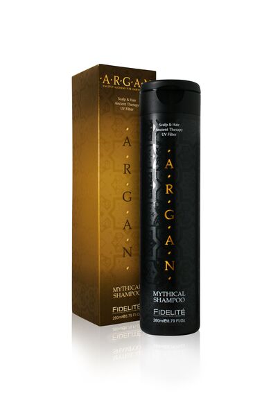 Shampoo Argan Mysthical Para Todo Tipo De Cabellos 260ml- Fidelite