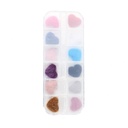 Pompon Para Unas De Corazon x12 Unidades- City Girl