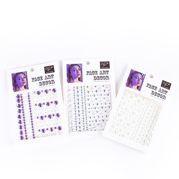 Gemas/Strass Para el Rostro Varios Tonos City Girl
