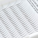 (SNK12-3D) extensiones pestañas Nagaraku 3D abanico ___ PACK X2