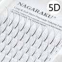 (SPNK12-5D) extensiones pestañas Nagaraku D mix abanico 5D ___ PACK X2