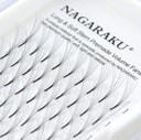 (SNK12-6D) extensiones pestañas Nagaraku D mix abanico 6D ___ PACK X2