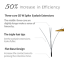 (SNK23) extensiones para pestañas Nagaraku tecnologicas mix 3D W premium ___ PACK X2