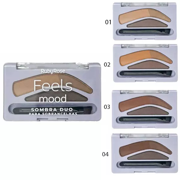 (SRR-HB9357) sombra duo Ruby Rose ___ PACK X3