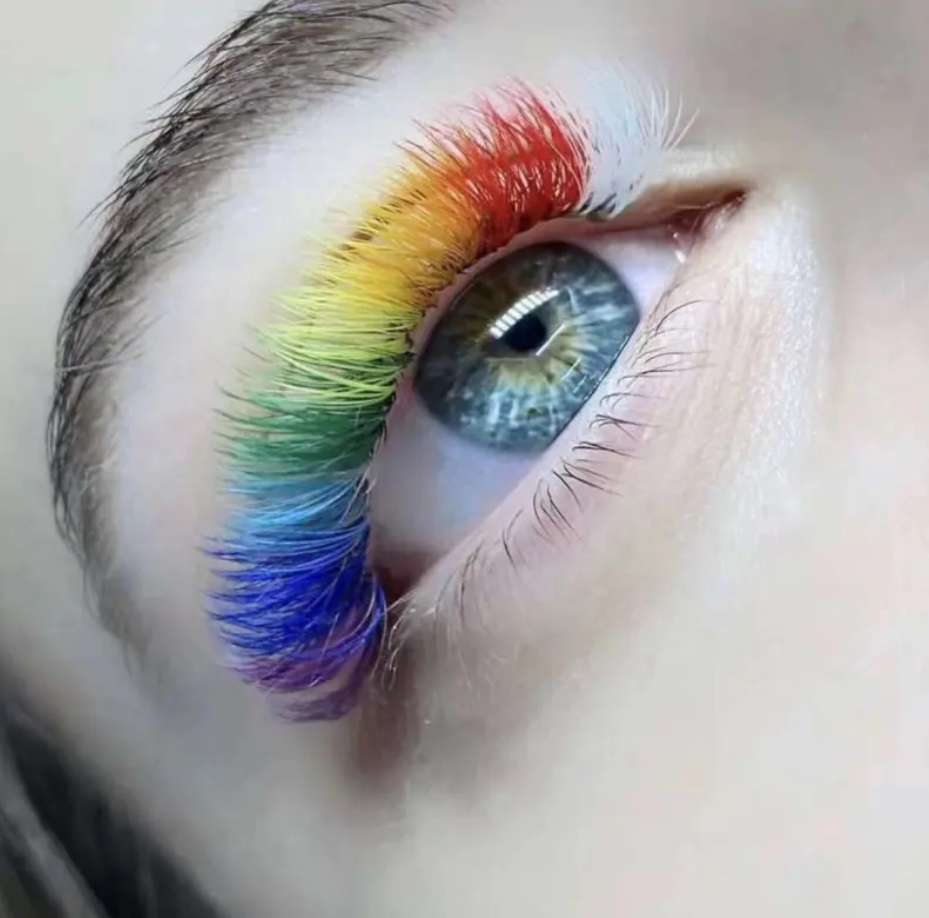 (SNK17) extensiones para pestañas Nagaraku D pelo por pelo clasicas color mix 7-15mm  