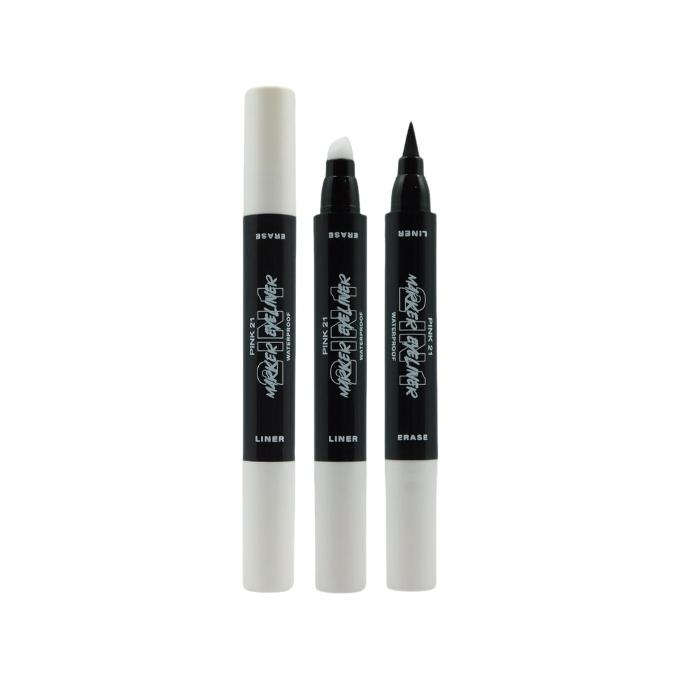 delineador de/para ojos en fibra con borra tinta Pink21