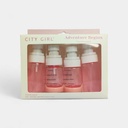 Kit De Envases 6Pcs City Girl